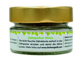 Zahnpulver Kräuter 30 g im Glas (plastikfrei)