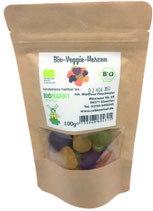 Bio-Veggie-Herzen 100g