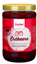 Zuckerarmer Fruchtaufstrich Erdbeere mit Xylit 220g Xucker