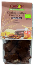 Dinkel-Butter Cantuccini Schoko mit Honig 150g