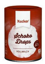 Vollmilch Schoko-Drops mit Xylit 200g Xucker