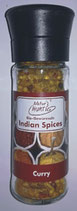 Bio Gewürzsalz Indian Curry in Gewürzmühle 50g