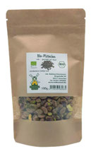 Bio Pistazien 100g geschält mit Haut