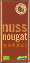 Nuss-Nougat-Schokolade 100g Dennree