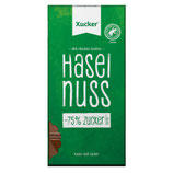 Xylit-Schokolade Haselnuss 80g Xucker