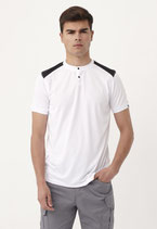 CAMISETA CUELLO CAJA REGULAR FIT BLANCA 00133039