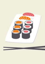 Print "Sushi" A4