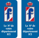 Lot de 2 stickers Pininfarina n° au choix