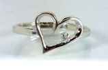 Diamond Heart Ring