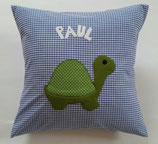 Namenskissen Schildkröte personalisiert ca. 40x40cm