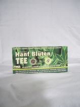 Hanfblüten Tee im Teebeutel