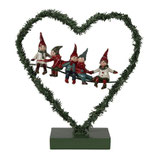 Décoration de Noël avec éclairage LED 26x9x28 cm