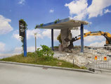 Tankstelle Abbruch