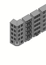 Modulares Reliefsystem, Gebäude