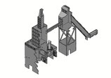 Gieß- und Mischturm Abbruch