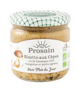 RISOTTO DE RIZ COMPLET AUX CEPES ET COURGETTES 365gr