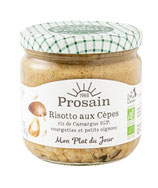 RISOTTO DE RIZ COMPLET AUX CEPES ET COURGETTES 365gr