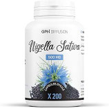 NIGELLE SATIVA 500mg non bio en 100 ou 200 capsules gélatine
