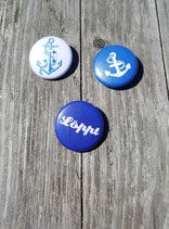 BS-003 maritimes Buttons Set Anker Anchor Sailor Löppt Norddeutsch Platt