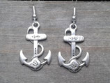 OR-004 Anker Anchor Ohrringe maritim verziert Segeln Törn Geschenk maritimes Souvenir