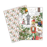 Set 2 serviettes de cuisine "Casse-Noisette" 100 % coton
