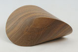 Oloid Walnussholz ca. 10 cm (Werkstück 8)