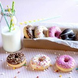 4 Mini-Donuts gemischt