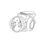 ダイヤル固定式 セーフティライトマウント ブライトン ガーディア リアビューレーダー 用 【SeatPost2-GARDIA】