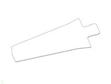 ライドオンサドルバッグ専用 拡張 泥除け【Saddlebag-Mudguard】