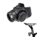 シートポスト向け ダイヤル固定式 セーフティライトマウント サイクリック FLY6 リヤカメラ+ライト 用【SeatPost2-CYCLIQ1】