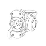 ダイヤル固定式 セーフティライトマウント ガーミン Varia カメラ付きテールライト内蔵リアビューレーダー用【SeatPost2-RCT2】