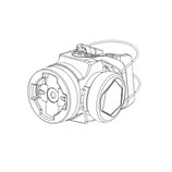 ダイヤル固定式 セーフティライトマウント サイクリック FLY6 リヤカメラ+ライト 用【SeatPost2-CYCLIQ1】