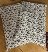 Dinkelspelzkissen für das Pferd- Wärmekissen-Endspannungskissen    70 x 100 cm verschiedene Motive