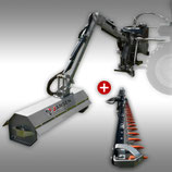 JANSEN Hydraulischer Heckmulcher HMS-80(180)