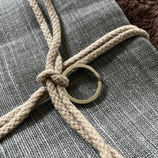 L'ESTIVAL - Le Sac Bandoulière coloris gris souris