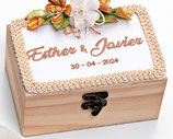 Ref. 7118 Caja madera arras pers.