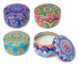Ref. 2509 Set 12 velas aromáticas mosaico