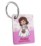 Ref. 930416 Llavero niña personalizado