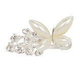 Ref. 24279 Broche mariposa perlas