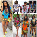 African Dashiki Blouse Herren & Damen