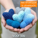 set van 20 hartjeskaarten met enveloppen