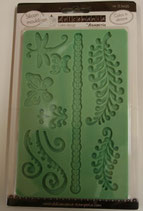 Calco in silicone  Felci e farfalle Stamperia