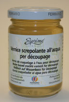 Vernice screpolante all'acqua per dècoupage Ferrario