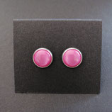 Ohstecker pink/glänzend