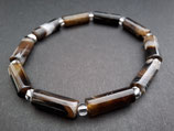 Armband Achtwalzen braun