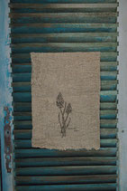 Shabbydoek blauwe druifje