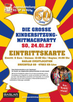 Kindersitzung / Mitmachparty 2027