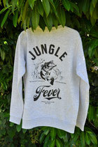 Sweater "Jungle Fever" grey/black