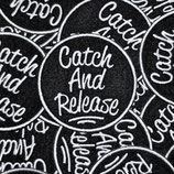 Iron-On Patch "Catch and Release"