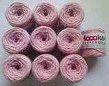 10 x Hoooked Eco Barbante Milano, rosa, 50g p. Stück